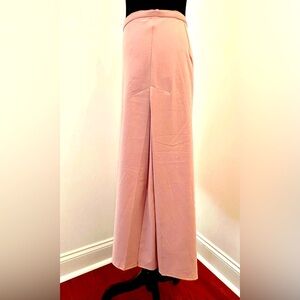 Sisley Pink Asymmetrical Midi Skirt!
